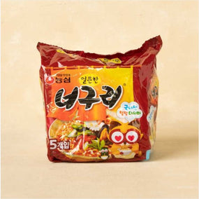 Nongshim's strong Korean raccoon 120G 5 ea