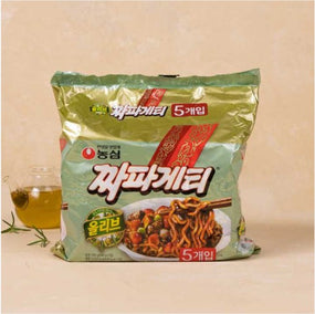 Nongshim Olive Chapagetti 140g 5p